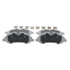 MX1774 by WAGNER - Wagner Brake ThermoQuiet MX1774 Semi-Metallic Disc Brake Pad Set