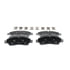 MX1775 by WAGNER - Wagner Brake ThermoQuiet MX1775 Semi-Metallic Disc Brake Pad Set