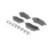 MX1775 by WAGNER - Wagner Brake ThermoQuiet MX1775 Semi-Metallic Disc Brake Pad Set