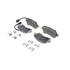 MX1840 by WAGNER - Wagner Brake ThermoQuiet MX1840 Semi-Metallic Disc Brake Pad Set