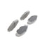 Wagner MX303 Disc Brake Pad Set Wagner Brake ThermoQuiet MX303 Semi-Metallic Disc Brake Pad Set