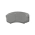 MX606 by WAGNER - Wagner Brake ThermoQuiet MX606 Semi-Metallic Disc Brake Pad Set