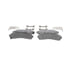 MX652 by WAGNER - Wagner Brake ThermoQuiet MX652 Semi-Metallic Disc Brake Pad Set