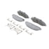 MX679 by WAGNER - Wagner Brake ThermoQuiet MX679 Semi-Metallic Disc Brake Pad Set