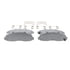 MX679 by WAGNER - Wagner Brake ThermoQuiet MX679 Semi-Metallic Disc Brake Pad Set