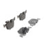 MX683 by WAGNER - Wagner Brake ThermoQuiet MX683 Semi-Metallic Disc Brake Pad Set