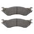 MX702 by WAGNER - Wagner Brake ThermoQuiet MX702 Semi-Metallic Disc Brake Pad Set