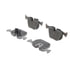 MX683 by WAGNER - Wagner Brake ThermoQuiet MX683 Semi-Metallic Disc Brake Pad Set