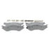 MX702A by WAGNER - Wagner Brake ThermoQuiet MX702A Semi-Metallic Disc Brake Pad Set