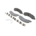 MX756 by WAGNER - Wagner Brake ThermoQuiet MX756 Semi-Metallic Disc Brake Pad Set