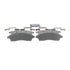 MX757 by WAGNER - Wagner Brake ThermoQuiet MX757 Semi-Metallic Disc Brake Pad Set