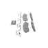 MX757 by WAGNER - Wagner Brake ThermoQuiet MX757 Semi-Metallic Disc Brake Pad Set