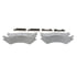 MX802 by WAGNER - Wagner Brake ThermoQuiet MX802 Semi-Metallic Disc Brake Pad Set