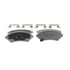 MX818 by WAGNER - Wagner Brake ThermoQuiet MX818 Semi-Metallic Disc Brake Pad Set