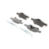 MX857 by WAGNER - Wagner Brake ThermoQuiet MX857 Semi-Metallic Disc Brake Pad Set