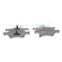 MX857 by WAGNER - Wagner Brake ThermoQuiet MX857 Semi-Metallic Disc Brake Pad Set