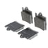 MX876 by WAGNER - Wagner Brake ThermoQuiet MX876 Semi-Metallic Disc Brake Pad Set