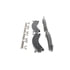 MX909 by WAGNER - Wagner Brake ThermoQuiet MX909 Semi-Metallic Disc Brake Pad Set