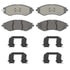 OEX1035 by WAGNER - OEX Ceramic Brake Pad