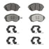 OEX1035 by WAGNER - OEX Ceramic Brake Pad