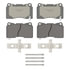 OEX1050A by WAGNER - OEX Ceramic Brake Pad