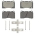 OEX1050B by WAGNER - OEX Ceramic Brake Pad