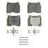 OEX1050A by WAGNER - OEX Ceramic Brake Pad