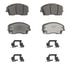 OEX1056 by WAGNER - OEX Ceramic Brake Pad