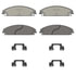 OEX1058 by WAGNER - OEX Ceramic Brake Pad