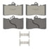 OEX1118 by WAGNER - OEX Ceramic Brake Pad