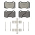 OEX1270 by WAGNER - OEX Ceramic Brake Pad