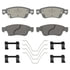 OEX1287 by WAGNER - OEX Ceramic Brake Pad