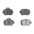 OEX1308 by WAGNER - OEX Ceramic Brake Pad