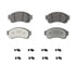 OEX1334M by WAGNER - OEX Semi-Met Brake Pad