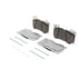 OEX1346 by WAGNER - OEX Ceramic Brake Pad