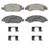 OEX1363A by WAGNER - OEX Ceramic Brake Pad