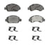 OEX1363A by WAGNER - OEX Ceramic Brake Pad