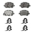 Wagner OEX1402 Disc Brake Pad Set Premium Ceramic Disc Pad