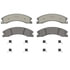 OEX1411M by WAGNER - OEX Semi-Met Brake Pad