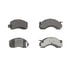 OEX149M by WAGNER - OEX Semi-Met Brake Pad