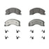 OEX1565 by WAGNER - OEX Ceramic Brake Pad