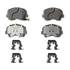 OEX1593 by WAGNER - OEX Ceramic Brake Pad