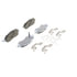 Wagner OEX1592 Disc Brake Pad Set OEX Ceramic Brake Pad