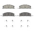 OEX1611AM by WAGNER - OEX Semi-Met Brake Pad