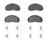OEX1680M by WAGNER - OEX Ceramic Disc Pad Set