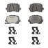 Wagner OEX1698 Disc Brake Pad Set OEX Ceramic Brake Pad
