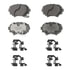 Wagner OEX1729 Disc Brake Pad Set OEX Ceramic Brake Pad