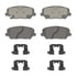 OEX1735 by WAGNER - OEX Ceramic Brake Pad