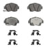 OEX1783 by WAGNER - OEX Ceramic Brake Pad