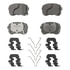 OEX1829 by WAGNER - OEX Ceramic Brake Pad